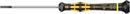 Wera 05030105001 1578 A ESD Kraftform Micro screwdriver for slotted screws, 0.50 x 3 x 80 mm