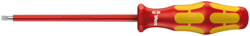 Wera 05006110001 160 i VDE Insulated screwdriver for slotted screws, 0.6 x 3.5 x 100 mm