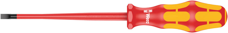 Wera 05006442001 160 iS VDE Insulated screwdriver with reduced blade diameter for slotted screws, 1 x 5.5 x 125 mm
