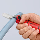 KNIPEX 16 20 165 SB CABLE KNIFE WITH HOOK BLADE