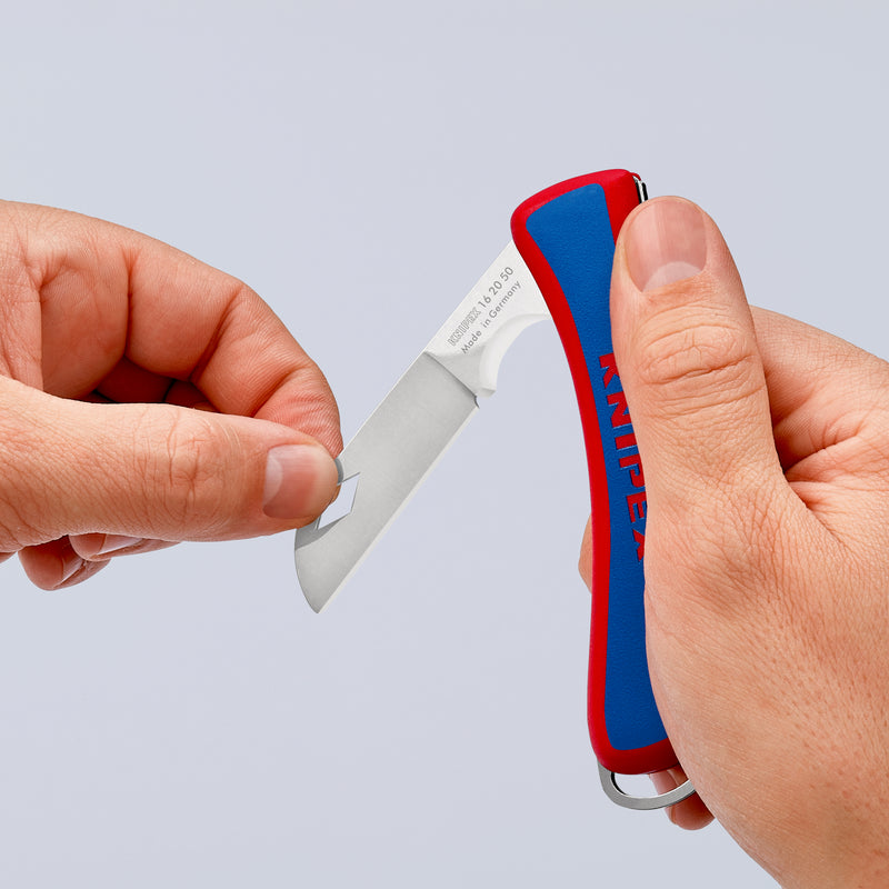 KNIPEX 16 20 50 SB Folding Knife for Electricians