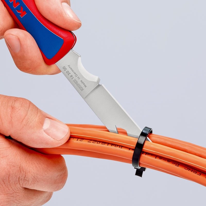 KNIPEX 16 20 50 SB Folding Knife for Electricians