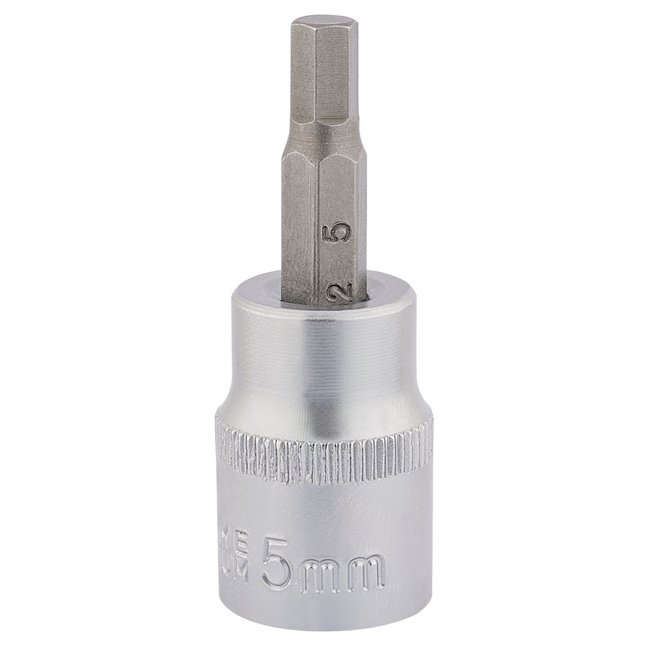 Draper 16283 Socket with Hexagonal Bit, 3/8" Sq. Dr., 5mm