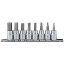 Draper 16285 Metric Hex. Socket Bit Set, 3/8" Sq. Dr., 48mm (8 Piece)