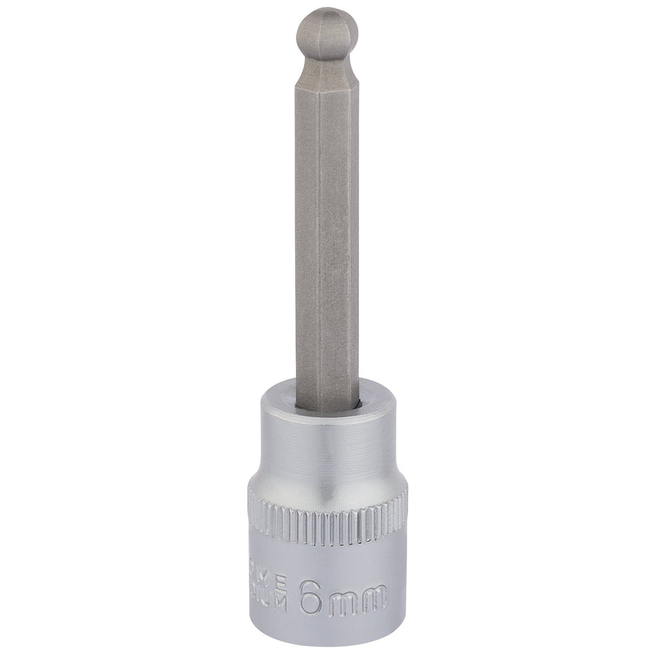 Draper 16289 Ball End Hexagonal Socket Bits, 3/8" Sq. Dr., 6mm