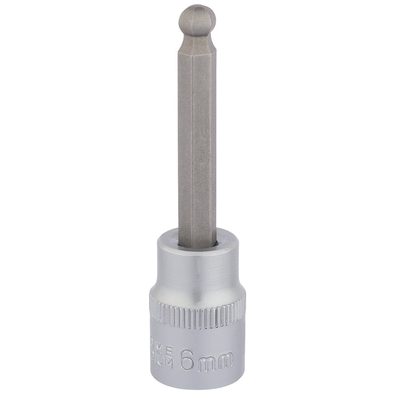 Draper 16289 Ball End Hexagonal Socket Bits, 3/8" Sq. Dr., 6mm
