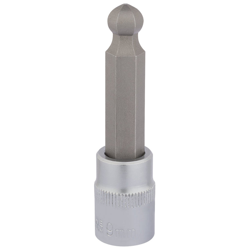 Draper 16292 Ball End Hexagonal Socket Bits, 3/8" Sq. Dr., 9mm