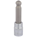 Draper 16293 Ball End Hexagonal Socket Bits, 3/8" Sq. Dr., 10mm