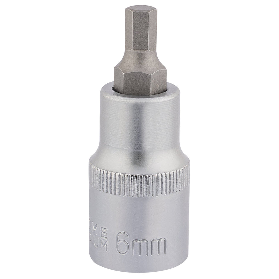 Draper 16298 Hexagonal Socket Bits, 1/2" Sq. Dr., 6mm