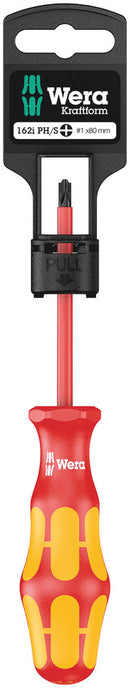 Wera 05100019001 162 i PH/S SB VDE Insulated screwdriver for PlusMinus screws (Phillips/slotted),