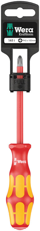 Wera 05100011001 162 i PH SB VDE Insulated screwdriver for Phillips screws, PH 1 x 80 mm