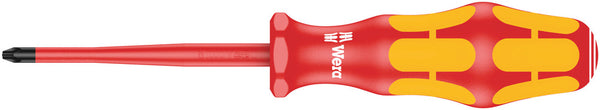 Wera 05006450001 162 iS PH VDE Insulated screwdriver with reduced blade diameter for Phillips screws, PH 1 x 80 mm