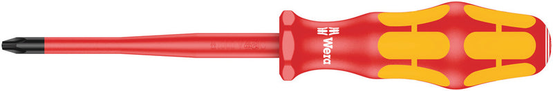 Wera 05020133001 162 iSS PH VDE Insulated screwdriver with reduced blade diameter for Phillips screws, PH 2 x 100 mm