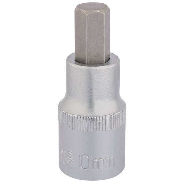 Draper 16303 Hexagonal Socket Bits, 1/2" Sq. Dr., 10mm