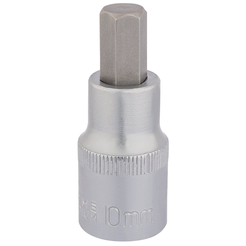 Draper 16303 Hexagonal Socket Bits, 1/2" Sq. Dr., 10mm
