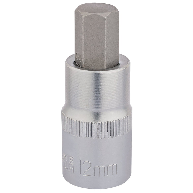 Draper 16304 Hexagonal Socket Bits, 1/2" Sq. Dr., 12mm