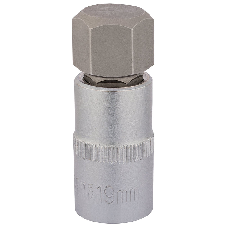 Draper 16305 Hexagonal Socket Bits, 1/2" Sq. Dr., 19mm