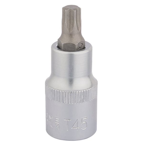 Draper 16315 Draper TX-STAR&#174; Socket Bit, 1/2" Sq. Dr., T45 x 55mm