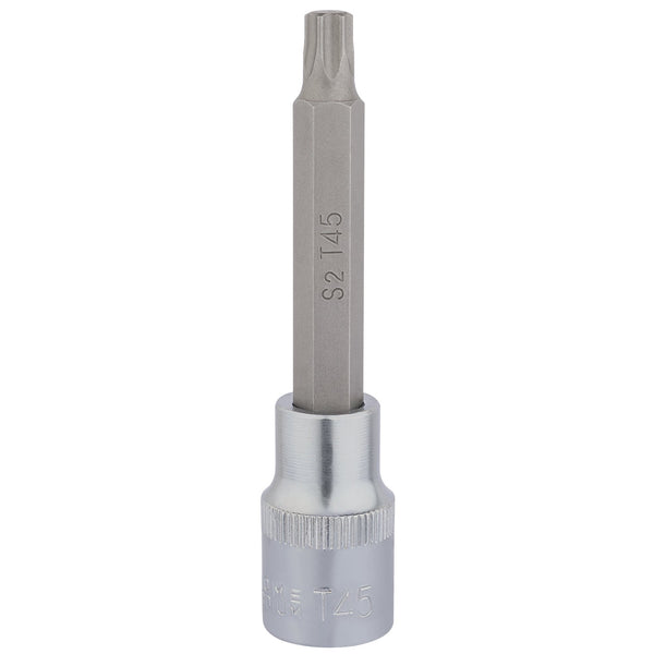 Draper 16316 Draper TX-STAR&#174; Socket Bit, 1/2" Sq. Dr., T45 x 100mm