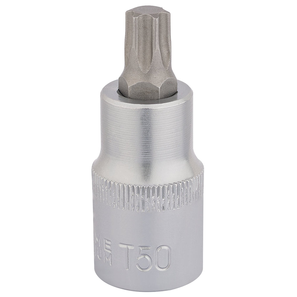 Draper 16317 Draper TX-STAR® Socket Bit, 1/2" Sq. Dr., T50 x 55mm