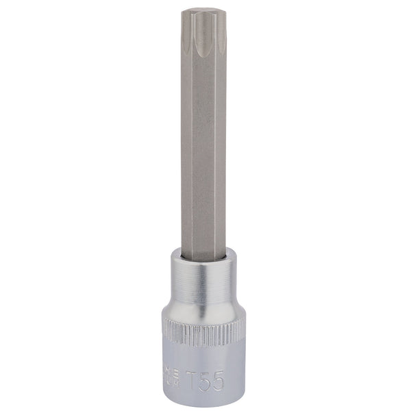 Draper 16320 Draper TX-STAR&#174; Socket Bit, 1/2" Sq. Dr., T55 x 100mm