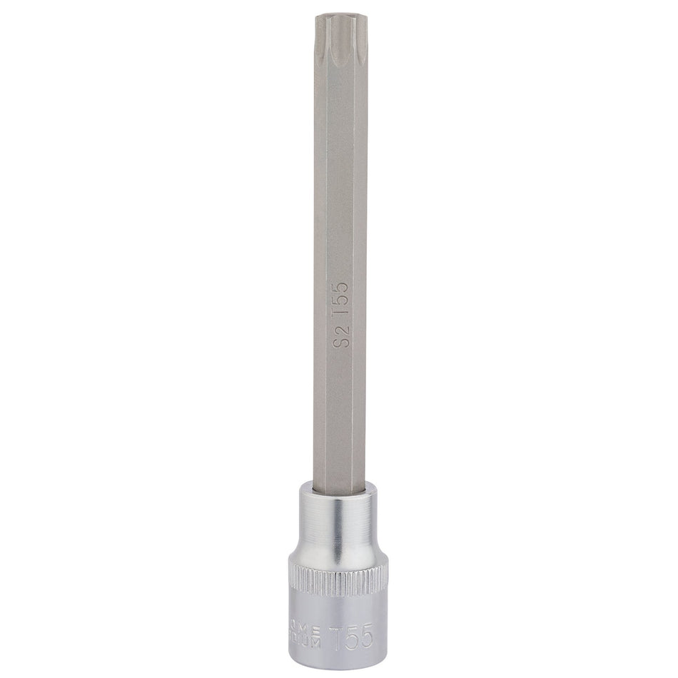 Draper 16321 Draper TX-STAR® Socket Bit, 1/2" Sq. Dr., T55 x 140mm