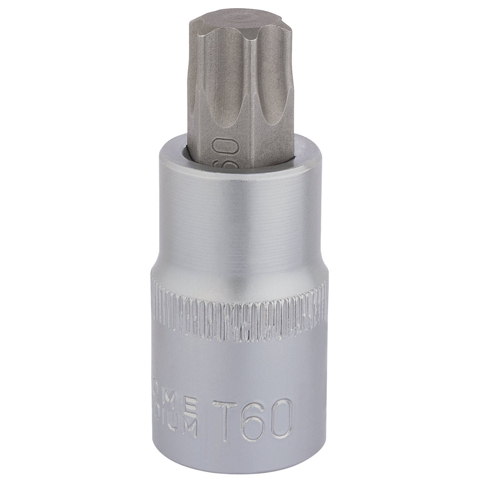 Draper 16323 Draper TX-STAR® Socket Bit, 1/2" Sq. Dr., T60 x 55mm