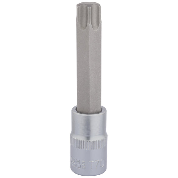 Draper 16327 Draper TX-STAR&#174; Socket Bit, 1/2" Sq. Dr., T70 x 100mm