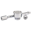 Draper 16441 Metric Socket Set in Metal case, 1" Sq. Dr. (13 Piece)