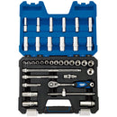 Draper 16449 Metric Socket Set, 3/8" Sq. Dr. (36 Piece)