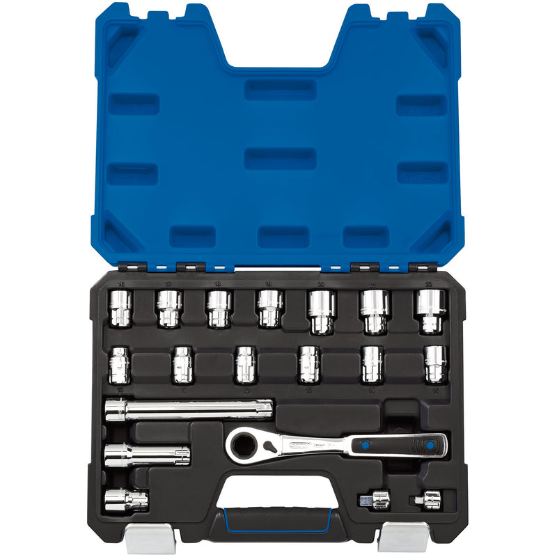 Draper 16482 Go Through' Metric Socket Set (19 piece)