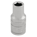 Draper 16509 Socket, 1/4" Sq. Dr., 5.5mm