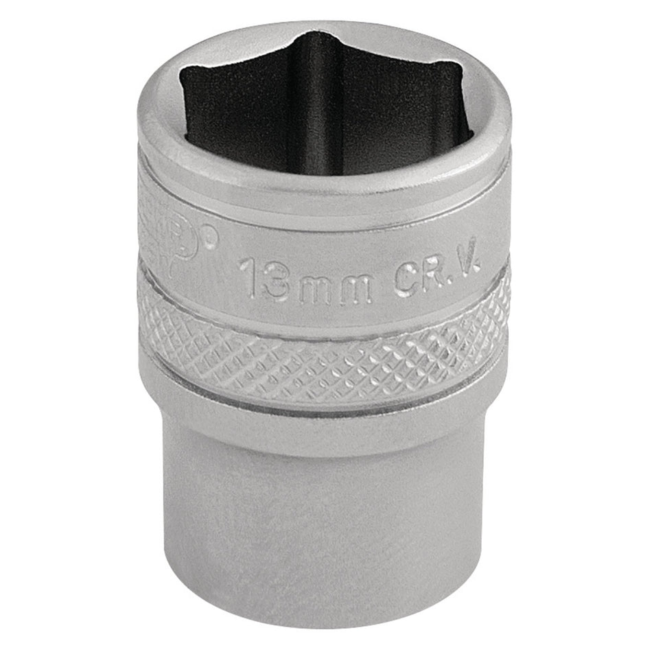 Draper 16516 Socket, 1/4" Sq. Dr., 13mm