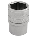 Draper 16516 Socket, 1/4" Sq. Dr., 13mm