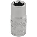 Draper 16521 Imperial Socket, 1/4" Sq. Dr., 9/32"
