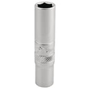 Draper 16528 6 Point Deep Socket, 1/4" Sq. Dr., 8mm