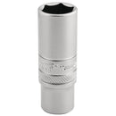 Draper 16530 6 Point Deep Socket, 1/4" Sq. Dr., 13mm