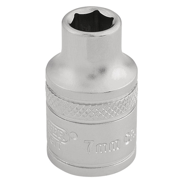 Draper 16532 6 Point Metric Socket, 3/8" Sq. Dr., 7mm