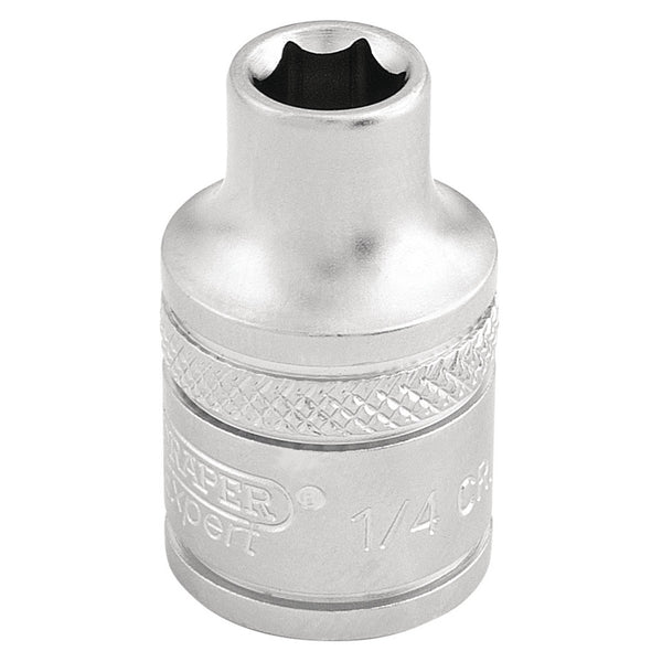 Draper 16548 6 Point Imperial Socket, 3/8" Sq. Dr., 1/4"