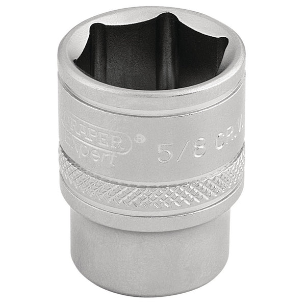 Draper 16572 6 Point Imperial Socket, 3/8" Sq. Dr., 5/8"