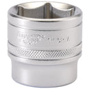 Draper 16577 6 Point Imperial Socket, 3/8" Sq. Dr., 1"