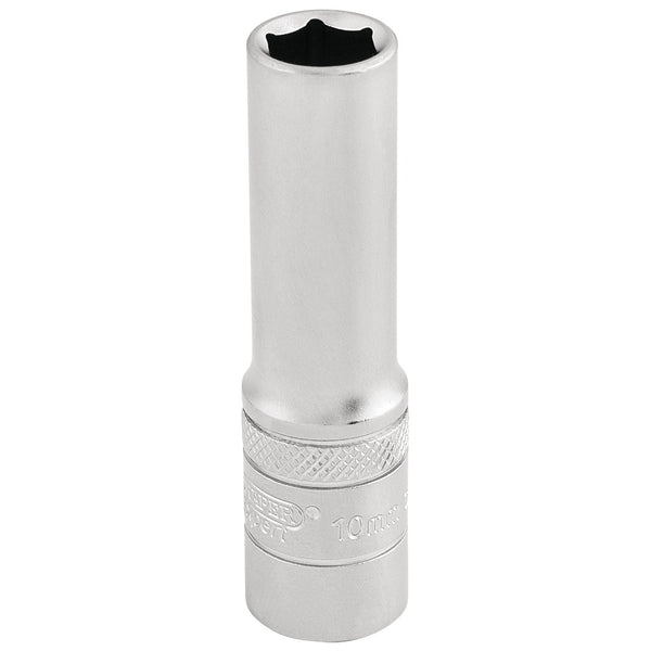 Draper 16579 6 Point Metric Deep Socket, 3/8" Sq. Dr., 10mm