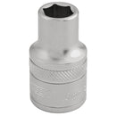 Draper 16598 6 Point Metric Socket, 1/2" Sq. Dr., 10mm