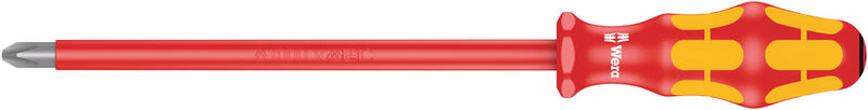 Wera 05006168001 165 i PZ VDE Insulated screwdriver for Pozidriv screws, PZ 4 x 200 mm