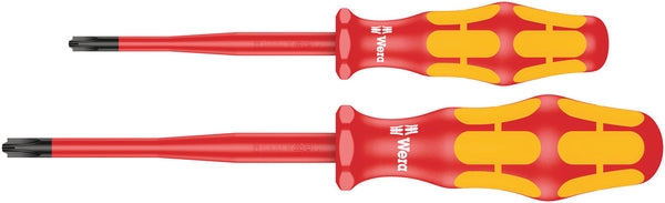 Wera 05006470001 165 iS PZ/S # 1 + 2 Screwdriver set Kraftform Plus series 100. With reduced blade diameter, 2 pieces