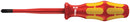 Wera 05020132001 165 iSS PZ/S VDE Insulated screwdriver with reduced blade diameter for PlusMinus screws (Pozidriv/slotted),