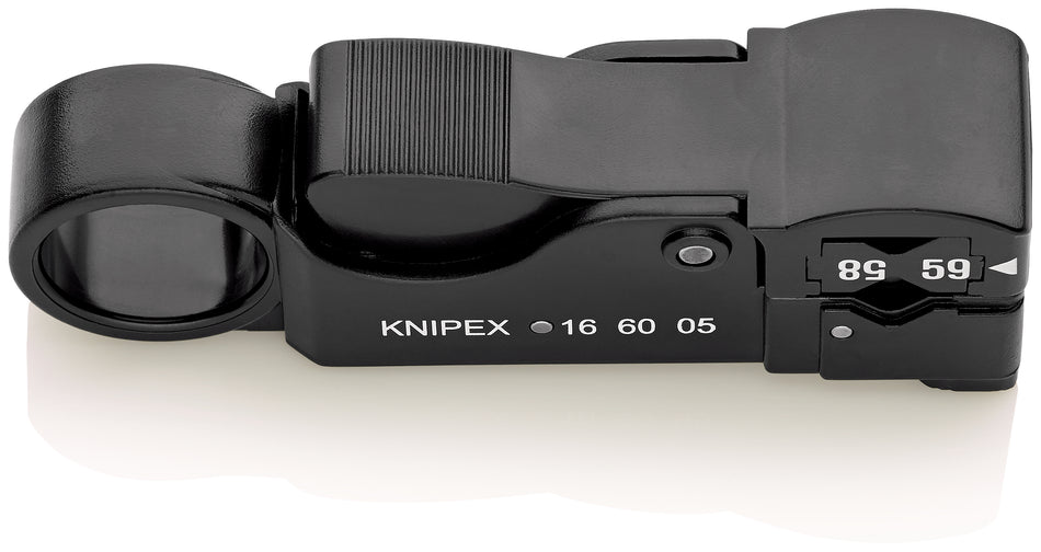 KNIPEX 16 60 05 SB KNIPEX Coax-Stripping Tool
