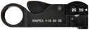 KNIPEX 16 60 05 SB KNIPEX Coax-Stripping Tool