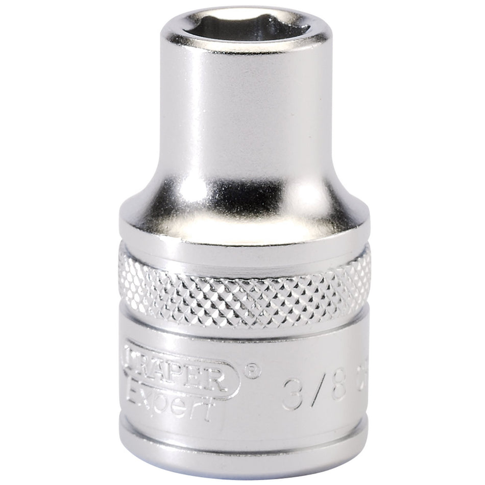 Draper 16624 6 Point Imperial Socket, 1/2" Sq. Dr., 3/8"