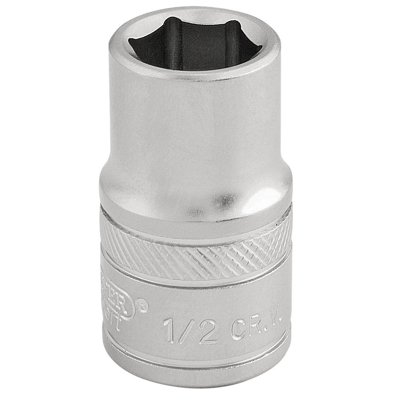 Draper 16626 6 Point Imperial Socket, 1/2" Sq. Dr., 1/2"